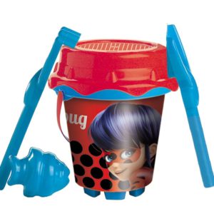 ladybug cubo y 4 piezas