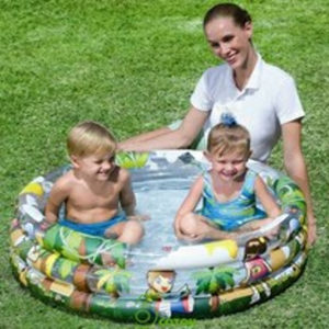 piscina hinchable jungla 122x25