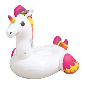 unicornio flotador con asas