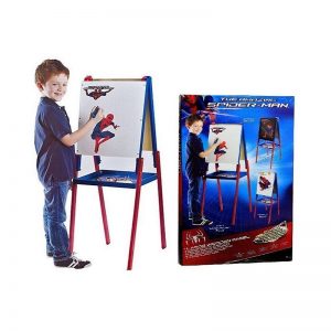 PIZARRA 3 EN 1 MADERA SPIDERMAN