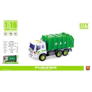 CAMION DE BASURA CON LUCES Y SONIDOS