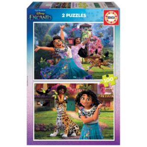 PUZZLES ENCANTO DISNEY 2x100 PIEZAS