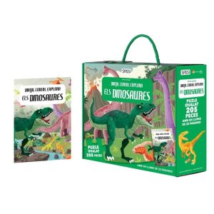 ELS  DINOSAURES PUZLE OVALAT 205 PECES