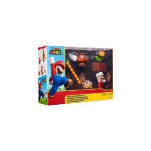 SET DIORAMA CASTILLO LAVA PLAYSET SUPER MARIO