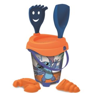 CUBO PLAYA 18 CMS STITCH CON MOLDES
