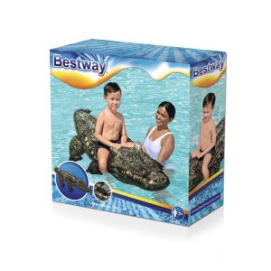 FIGURA HINCHABLE COCODRILO REALISTA 193 X 94 CMS