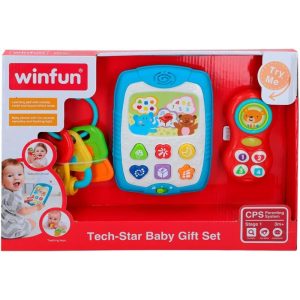 TABLETA CON LLAVES Y MOVIL BEBES