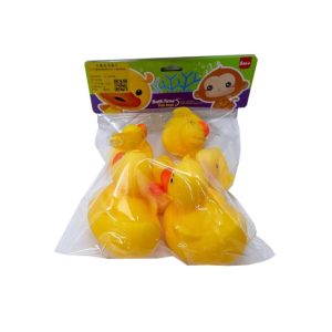 BOLSA 6 PATITOS GOMA