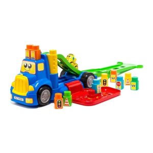 CAMION MOLTO BLOCKS TRUCK CON 10 BLOQUES