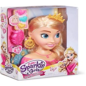 BUSTO PRINCESA SPARKLE CON 14 ACCESORIOS