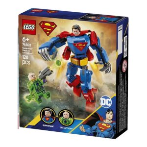 LEGO SUPER HEROES 76302 DC ARMADURA ROBOTICA SUPERMAN CONTRA LEX LUT