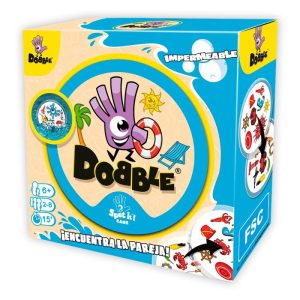 DOBBLE IMPERMEABLE JUEGO DE MESA
