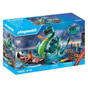 PLAYMOBIL 71830 VIKINGOS CON MONSTRUO MARINO