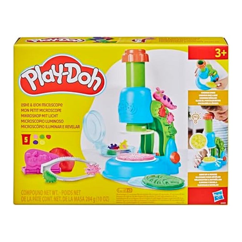 PLAY-DOH SET MICROSCOPIO LUMINOSO