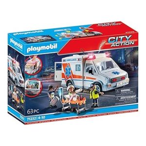 PLAYMOBIL CITY ACTION 71232 AMBULANCIA