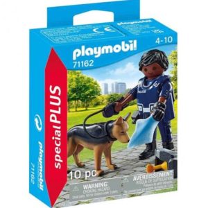 PLAYMOBIL SPECIAL PLUS  71162 FIGURA POLICÍA CON PERRO