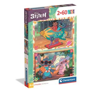 PUZZLE 2X60 PIEZAS STITCH