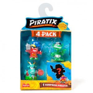 PIRATIX GOLDEN TREASURE PACK DE CUATRO VARIOS MODELOS