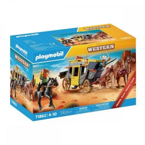 PLAYMOBIL WESTERN 71862 DILIGENCIA SALVAJE OESTE